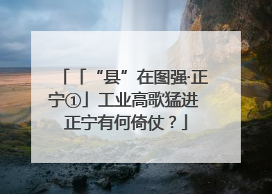 「“县”在图强·正宁①」工业高歌猛进 正宁有何倚仗？