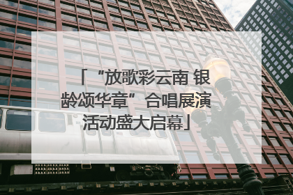 “放歌彩云南 银龄颂华章”合唱展演活动盛大启幕