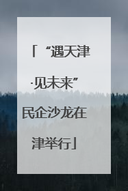 “遇天津·见未来”民企沙龙在津举行