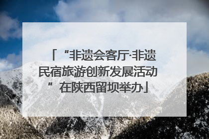 “非遗会客厅·非遗民宿旅游创新发展活动”在陕西留坝举办