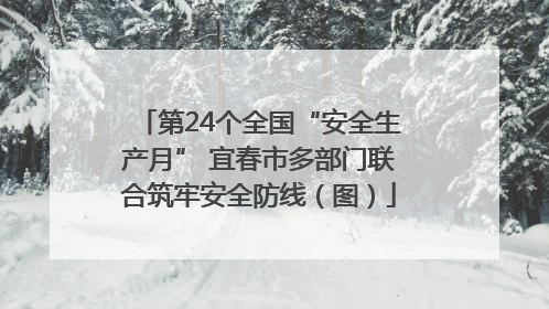 第24个全国“安全生产月” 宜春市多部门联合筑牢安全防线（图）