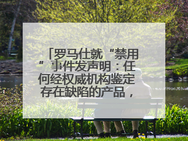 罗马仕就“禁用”事件发声明：任何经权威机构鉴定存在缺陷的产品，将依法负全责