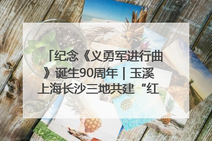 纪念《义勇军进行曲》诞生90周年｜玉溪上海长沙三地共建“红色思政教育共同体”
