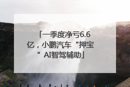 一季度净亏6.6亿，小鹏汽车“押宝”AI智驾辅助