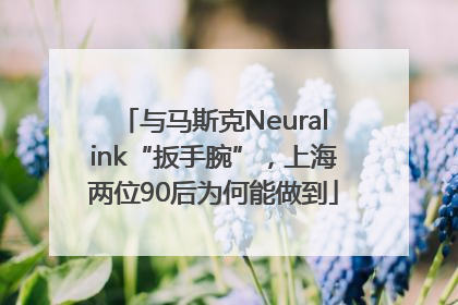 与马斯克Neuralink“扳手腕”，上海两位90后为何能做到