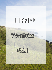 丰台中小学舞蹈联盟成立