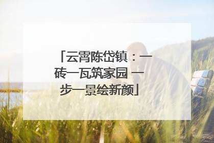 云霄陈岱镇：一砖一瓦筑家园 一步一景绘新颜