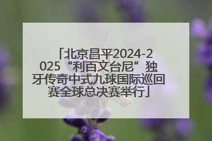北京昌平2024-2025“利百文台尼”独牙传奇中式九球国际巡回赛全球总决赛举行