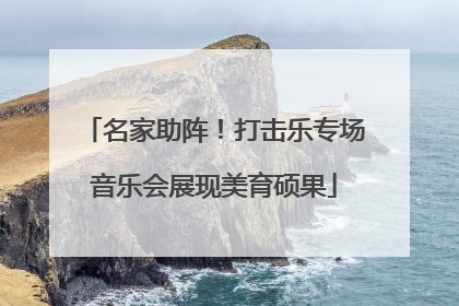 名家助阵！打击乐专场音乐会展现美育硕果