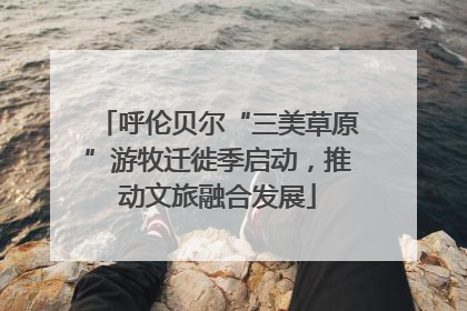 呼伦贝尔“三美草原”游牧迁徙季启动，推动文旅融合发展