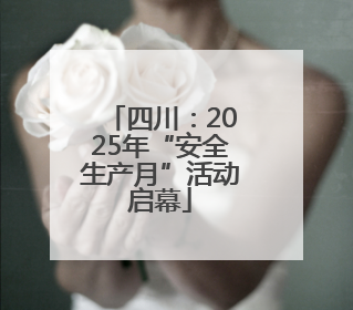 四川：2025年“安全生产月”活动启幕