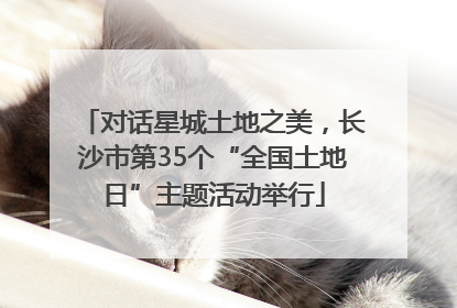 对话星城土地之美，长沙市第35个“全国土地日”主题活动举行
