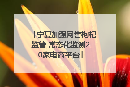宁夏加强网售枸杞监管 常态化监测20家电商平台