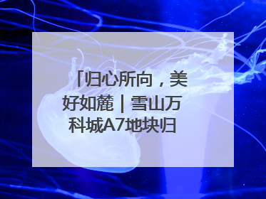 归心所向，美好如麓｜雪山万科城A7地块归麓园品质交付