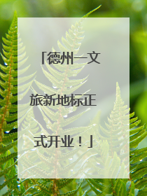德州一文旅新地标正式开业！