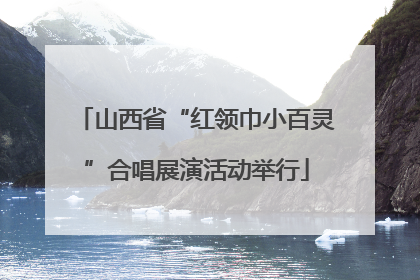 山西省“红领巾小百灵”合唱展演活动举行