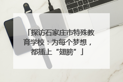 探访石家庄市特殊教育学校：为每个梦想，都插上“翅膀”