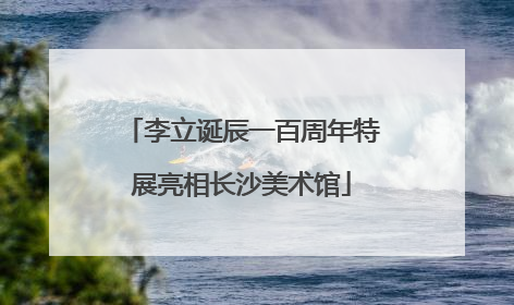 李立诞辰一百周年特展亮相长沙美术馆