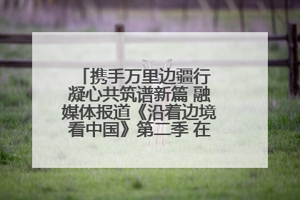 携手万里边疆行 凝心共筑谱新篇 融媒体报道《沿着边境看中国》第二季 在广西东兴正式启动