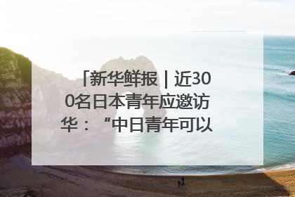 新华鲜报｜近300名日本青年应邀访华：“中日青年可以创造更好的未来”