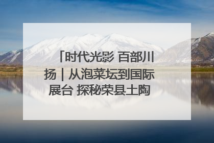 时代光影 百部川扬｜从泡菜坛到国际展台 探秘荣县土陶的“破圈”之路