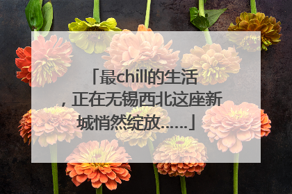 最chill的生活，正在无锡西北这座新城悄然绽放……