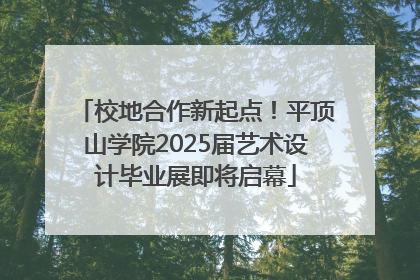 校地合作新起点！平顶山学院2025届艺术设计毕业展即将启幕
