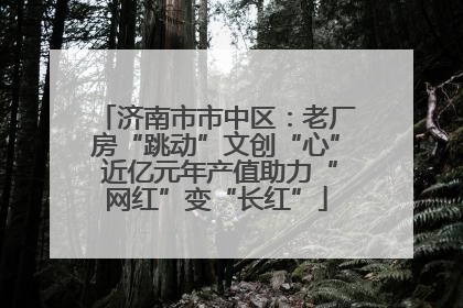 济南市市中区：老厂房“跳动”文创“心” 近亿元年产值助力“网红”变“长红”