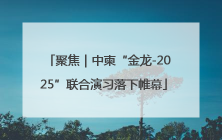 聚焦｜中柬“金龙-2025”联合演习落下帷幕