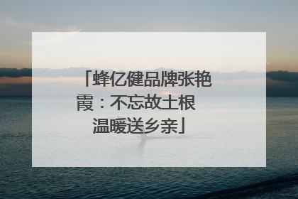 蜂亿健品牌张艳霞：不忘故土根 温暖送乡亲