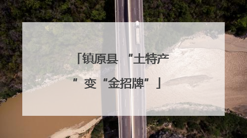 镇原县 “土特产”变“金招牌”