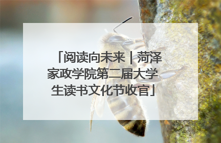 阅读向未来｜菏泽家政学院第二届大学生读书文化节收官