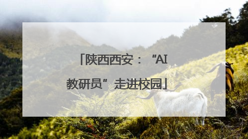 陕西西安：“AI教研员”走进校园